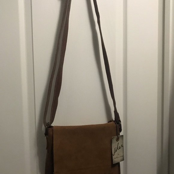 VELEZ BANDOLERA Crossbody leather bag NWT - Picture 2 of 11